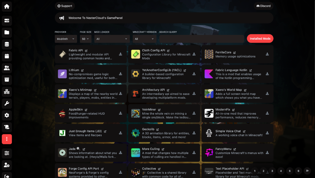 Mods Installer